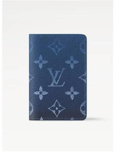 Pocket Organizer Monogram Card Wallet Navy - LOUIS VUITTON - BALAAN 2