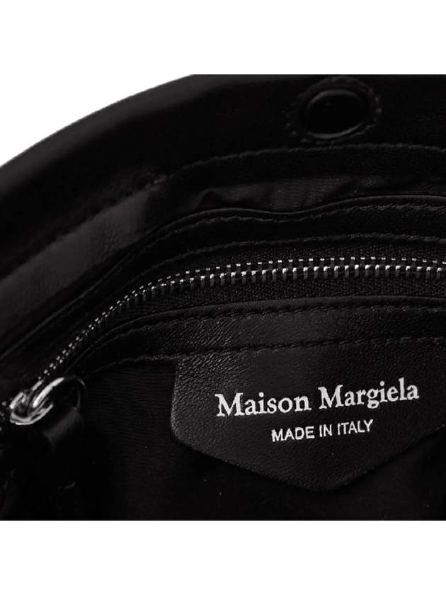 Glam Slam Flat Cross Bag Black - MAISON MARGIELA - BALAAN 5