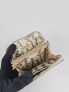 Silkin compact zipper half wallet card coin purse mauve pale H084204 - HERMES - BALAAN 10