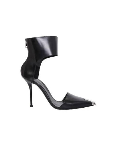 Harness Leather Pumps Black - ALEXANDER MCQUEEN - BALAAN 2