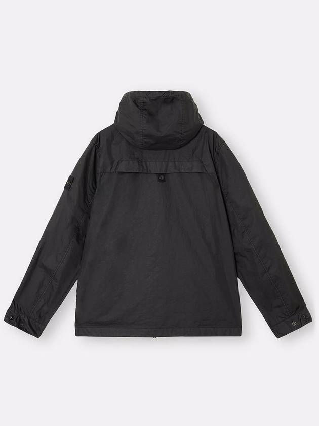 Membrana 3L TC Hooded Jacket Black - STONE ISLAND - BALAAN 3