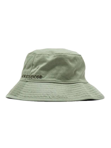 Twill Bucket Hat Sage Green - ACNE STUDIOS - BALAAN 1