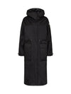 MAGNY Logo Hooded Jacket Black 1C000 03 539HW 999 - MONCLER - BALAAN 2