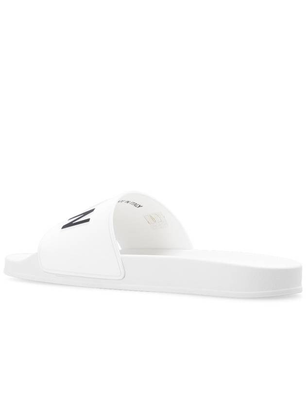 Men’s Icon Slippers White - DSQUARED2 - BALAAN 6