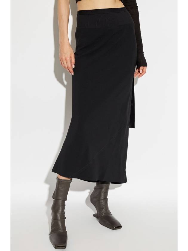 Rick Owens Skirt Calf Bias, Women's, Black - RICK OWENS - BALAAN 3