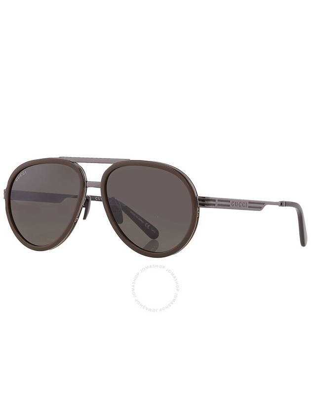 Eyewear Boeing Metal Sunglasses Black - GUCCI - BALAAN 4