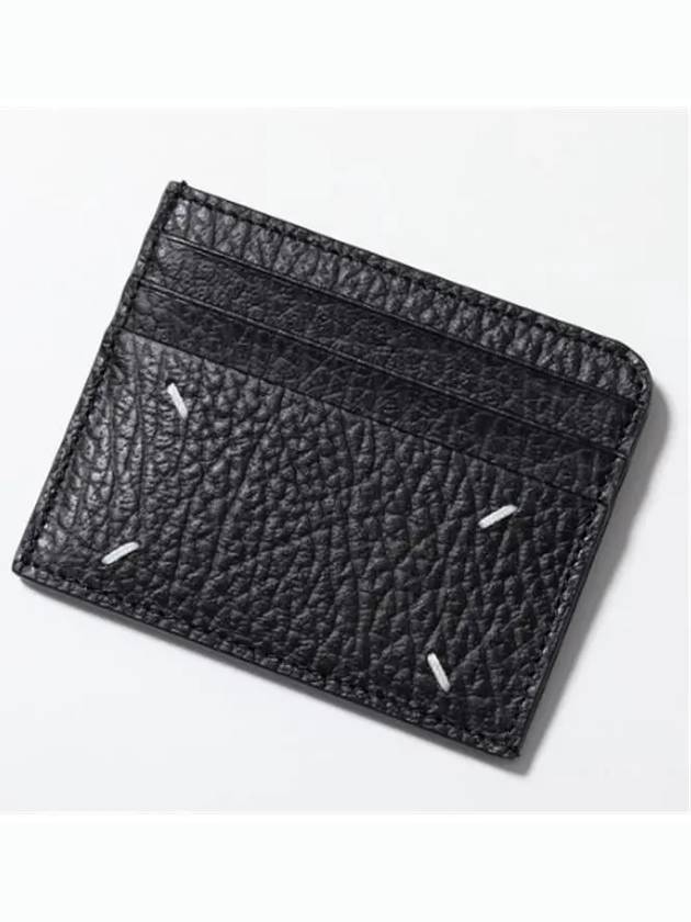 Stitch Card Wallet Black - MAISON MARGIELA - BALAAN 4