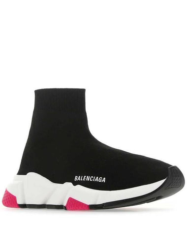 Women's Speedrunner High Top Sneakers Black - BALENCIAGA - BALAAN 1