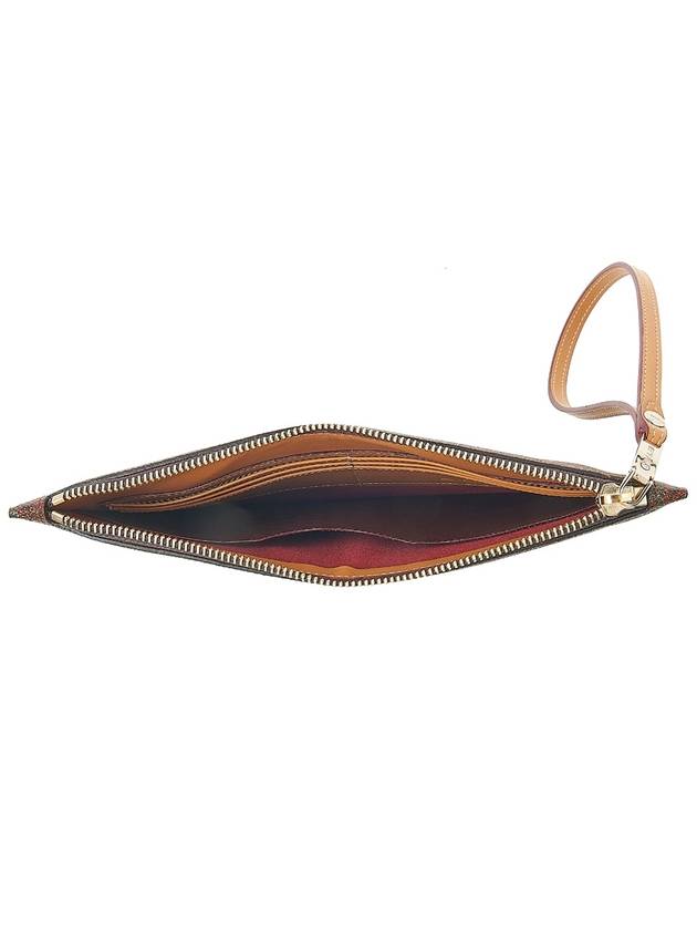 Paisley Clutch Bag Brown - ETRO - BALAAN 11