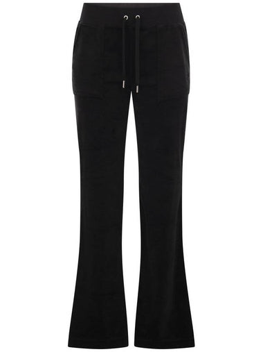 Cotton velvet trousers - JUICY COUTURE - BALAAN 1