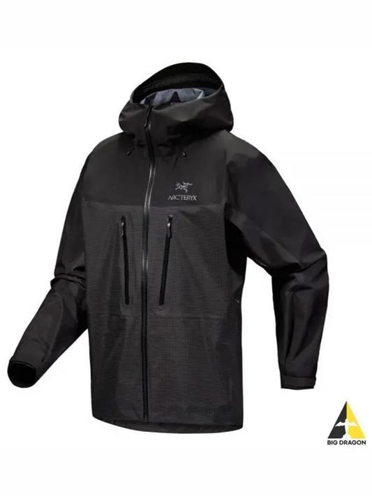 Alpha Logo Track Jacket Black - ARC'TERYX - BALAAN 2