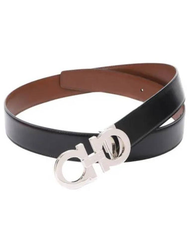 Ferragamo Gancini reversible belt - SALVATORE FERRAGAMO - BALAAN 1