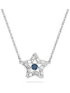 Stella Star Pendant Necklace Blue Silver - SWAROVSKI - BALAAN 2