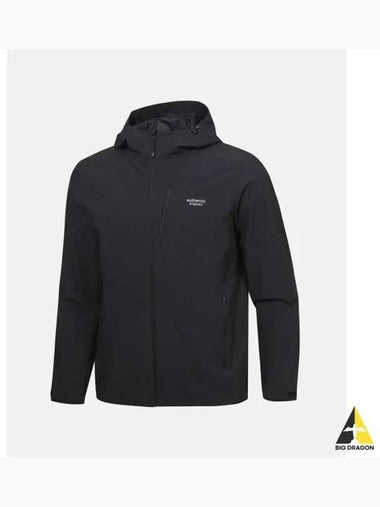 Running Active Lined Jacket Black SP323RJK91 - DESCENTE - BALAAN 1