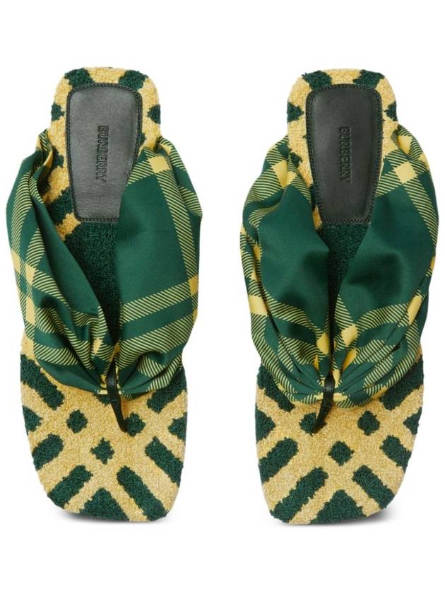 Check Pool flat slides 8080145 - BURBERRY - BALAAN 5