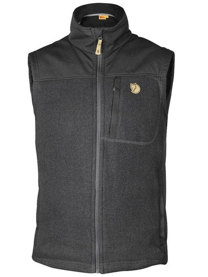 Buck Fleece Vest Graphite - FJALL RAVEN - BALAAN 2