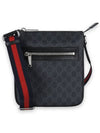 Ophidia GG Cross Bag Black - GUCCI - BALAAN 3