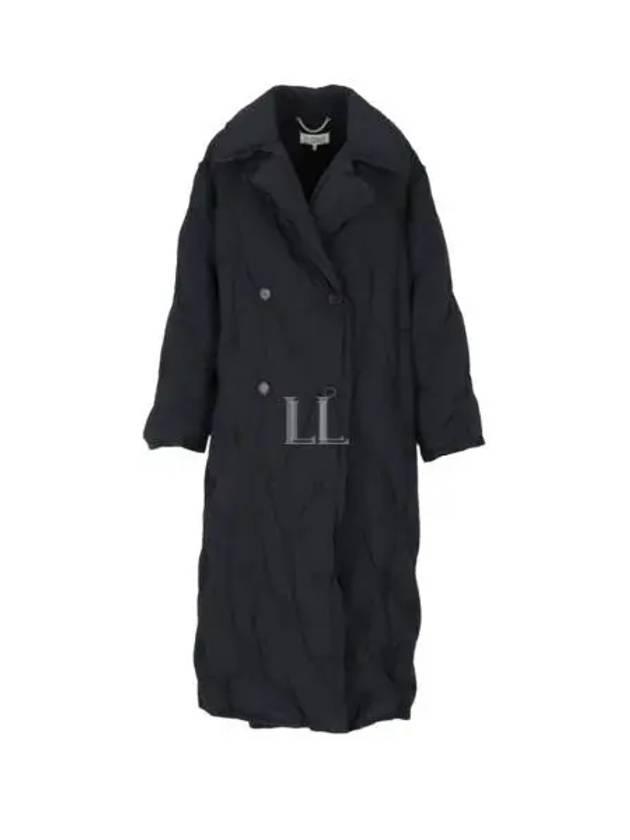 Recycled Nylon Padded Coat Black - MAISON MARGIELA - BALAAN 2