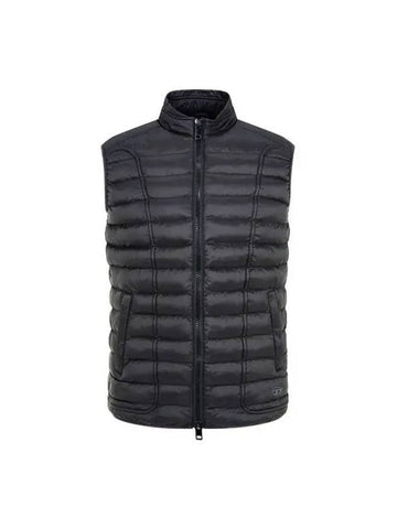 Men's Line Trim Zipup Padded Vest Black 270246 - DIESEL - BALAAN 1