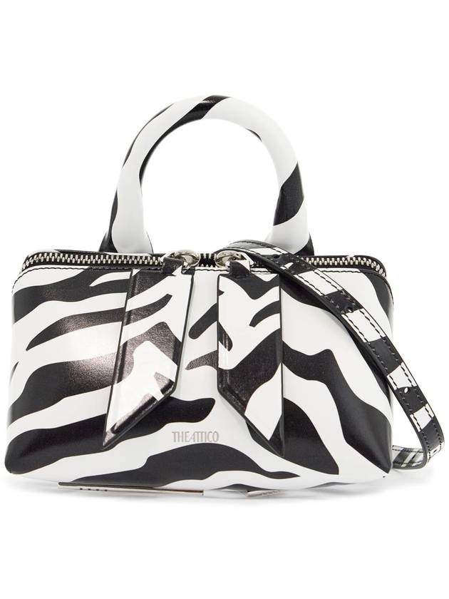 mini bag friday black and white animal print in calfskin - THE ATTICO - BALAAN 1