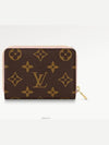 Lou Monogram Coated Canvas Half Wallet Pink - LOUIS VUITTON - BALAAN 7