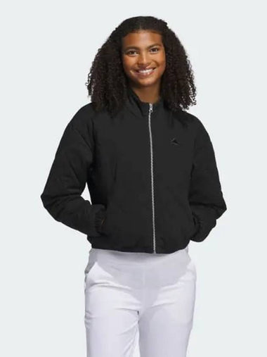 Gotu Quilted Jacket Women s Golf Black IY8760 696935 - ADIDAS - BALAAN 1