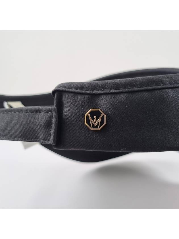 EMBOSSED LOGO VISOR BLACK - MEASPHERA - BALAAN 5