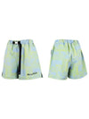 Golf Paisley Belt Shorts Blue - HENRY STUART - BALAAN 2