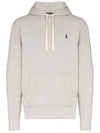 Embroidered Logo Pony Hoodie Grey - POLO RALPH LAUREN - BALAAN 1