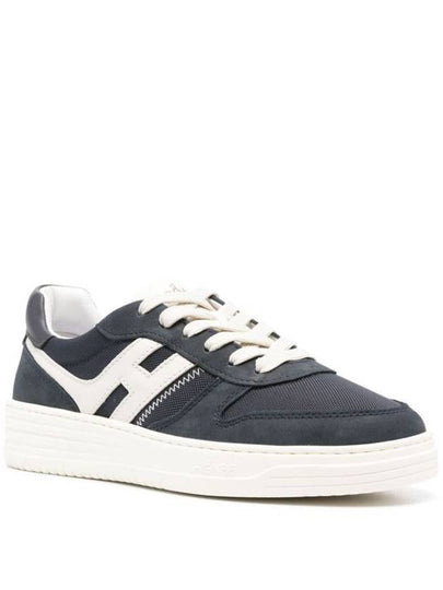 Hogan Nubuck And Technical Fabric H630 Sneakers Shoes - HOGAN - BALAAN 2