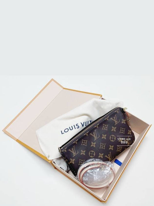 Monogram Pochette Accessoires NM Mini Shoulder Bag Brown - LOUIS VUITTON - BALAAN.