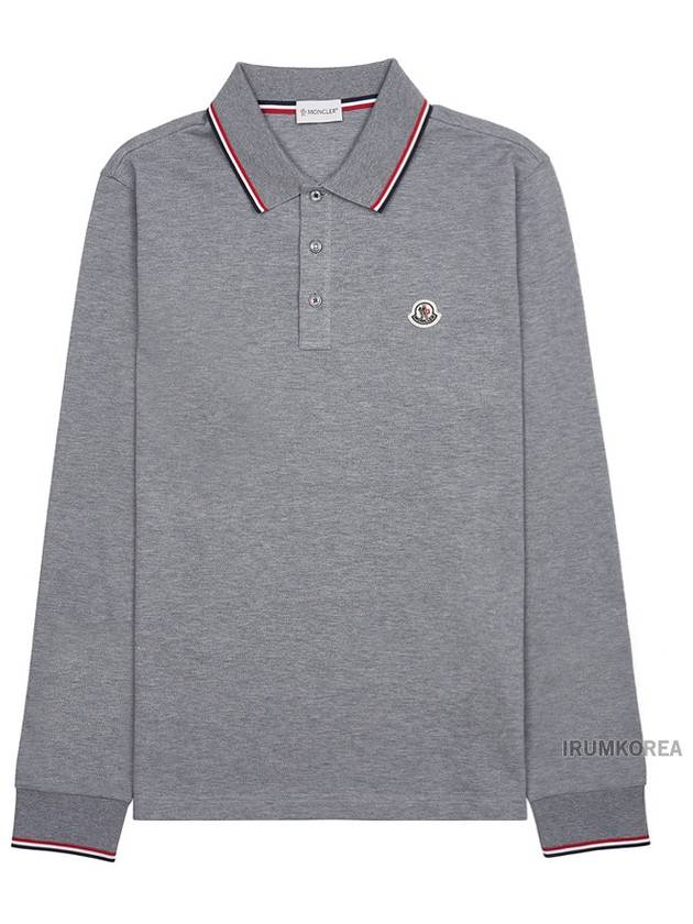 Men s Logo Patch Polo Shirt 8B70100 84556 987 - MONCLER - BALAAN 10