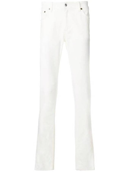 Straight Denim Jeans White - ACNE STUDIOS - BALAAN 1