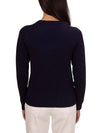 Flag Cotton Crew Neck Knit Top Navy - POLO RALPH LAUREN - BALAAN 5