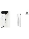 spandex white brushed in-banding golf pants DD3MPT351WH - DUVIK - BALAAN 7