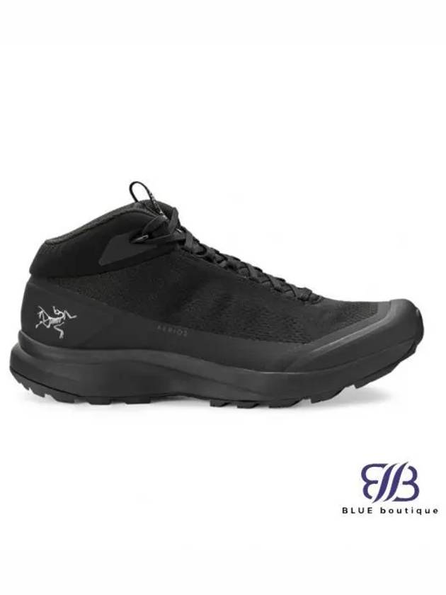 Aerios Aura Mid Low Top Sneakers Silk Black - ARC'TERYX - BALAAN 2