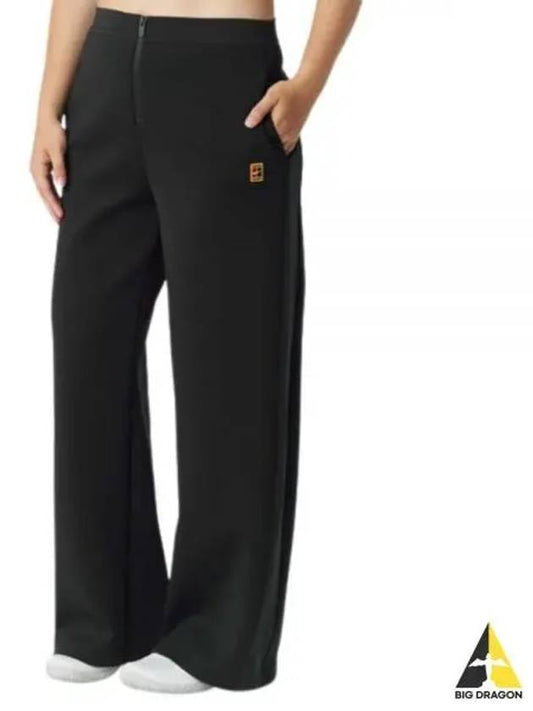 Court Dri-Fit Heritage Track Pants Black - NIKE - BALAAN 2