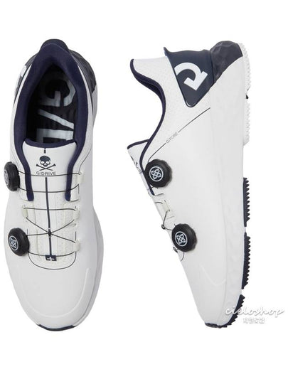 Perforated G Drive Spikeless White - G/FORE - BALAAN 2