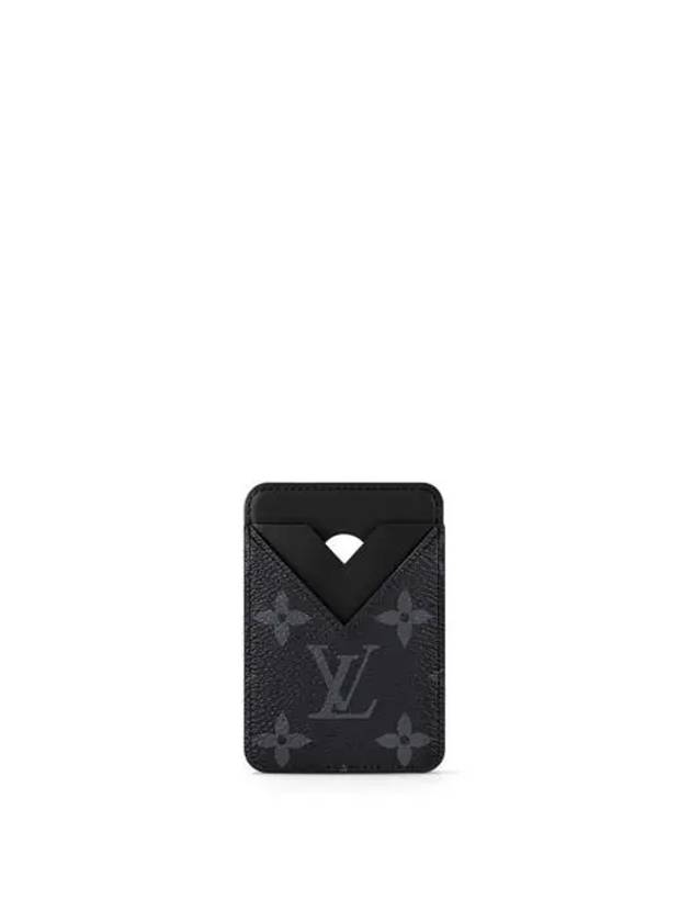 Port Cart Magnet Monogram Card Wallet Eclipse - LOUIS VUITTON - BALAAN 4