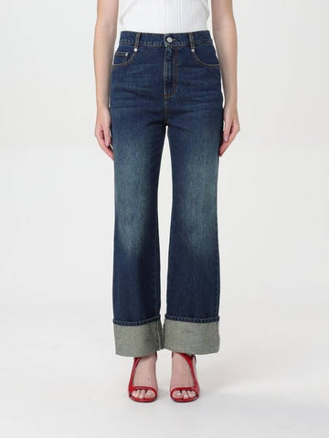 Jeans a vita alta Alexander McQueen - ALEXANDER MCQUEEN - BALAAN 1