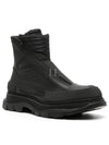 Tread Slick Moto Ankle Boots Black - ALEXANDER MCQUEEN - BALAAN 2