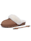 Fur Suede Slippers Chestnut - EVER AUSTRALIA UGG - BALAAN 5