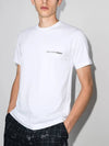 basic logo print crew neck short sleeve t-shirt black - COMME DES GARCONS - BALAAN 3