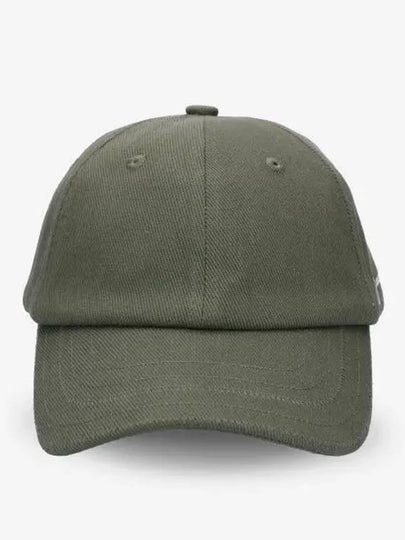 La Casquette Embroidered Logo Ball Cap Khaki - JACQUEMUS - BALAAN 2