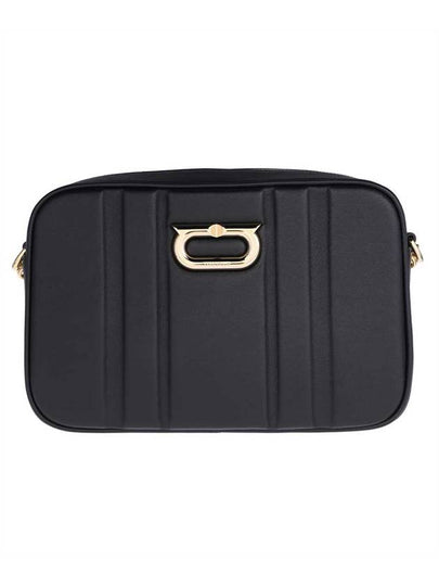 Gancini Camera Case Cross Bag Black - SALVATORE FERRAGAMO - BALAAN 2