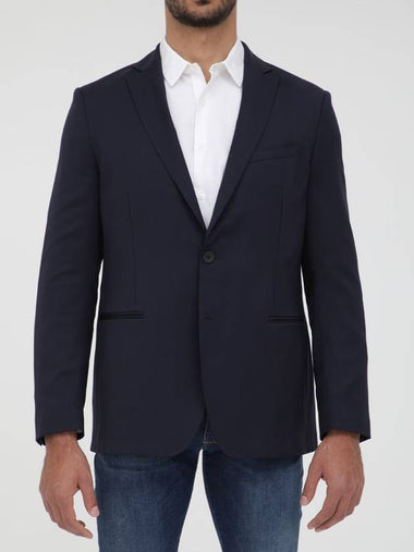 Blue Wool Jacket - TONELLO - BALAAN 1