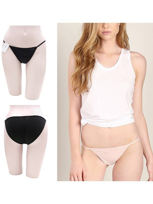 CK Women's Triangle Panties Underwear D3510 - CALVIN KLEIN - BALAAN 1