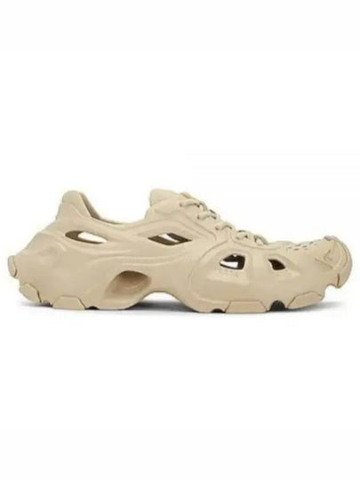 HD Rubber Sole Cut-Out Low Top Sneakers Beige - BALENCIAGA - BALAAN 2