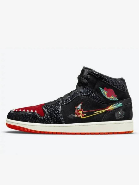 Air Jordan 1 Siempre Low Top Sneakers Black - NIKE - BALAAN 2