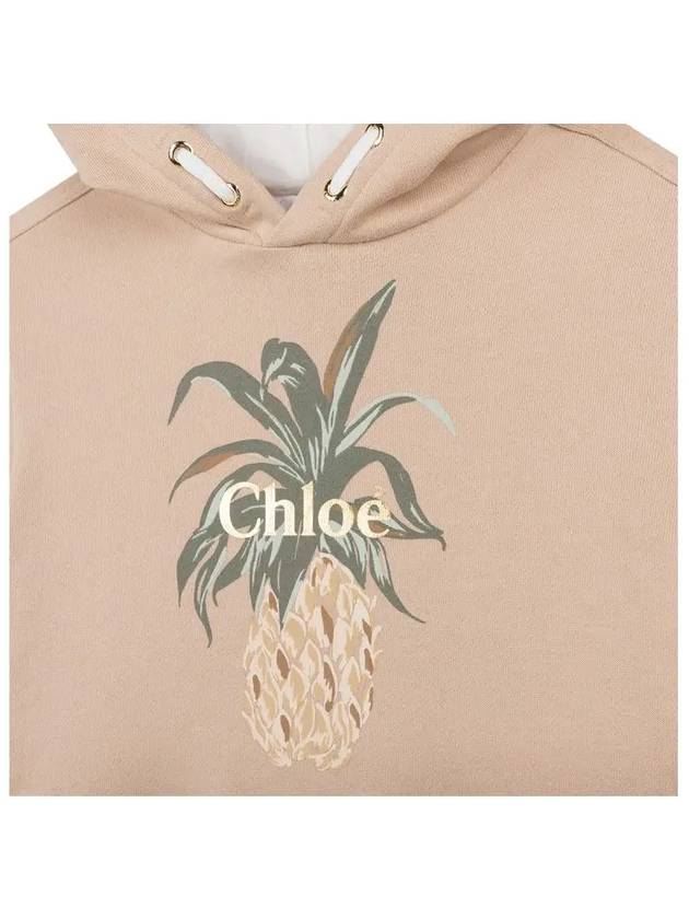 Kids Pineapple Logo One Piece Beige C12861 241 - CHLOE - BALAAN 4